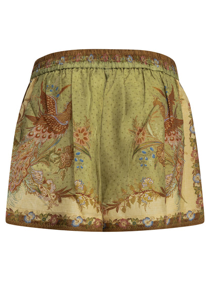 "Indra Relaxed" lace-up shorts Shorts