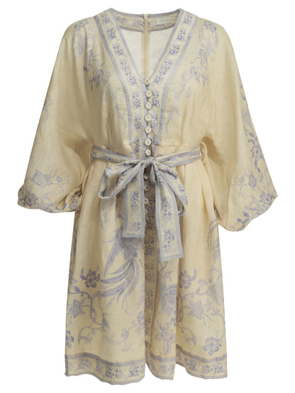 "Indra Plunge" Short Dress Dresses