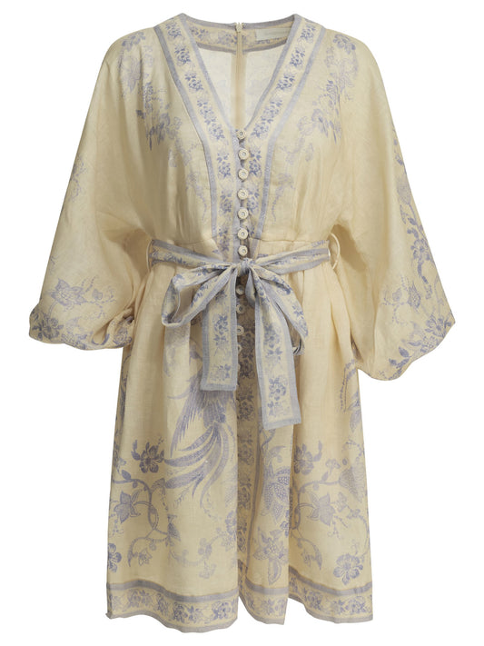 "Indra Plunge" Short Dress Dresses