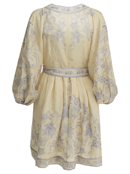 "Indra Plunge" Short Dress Dresses