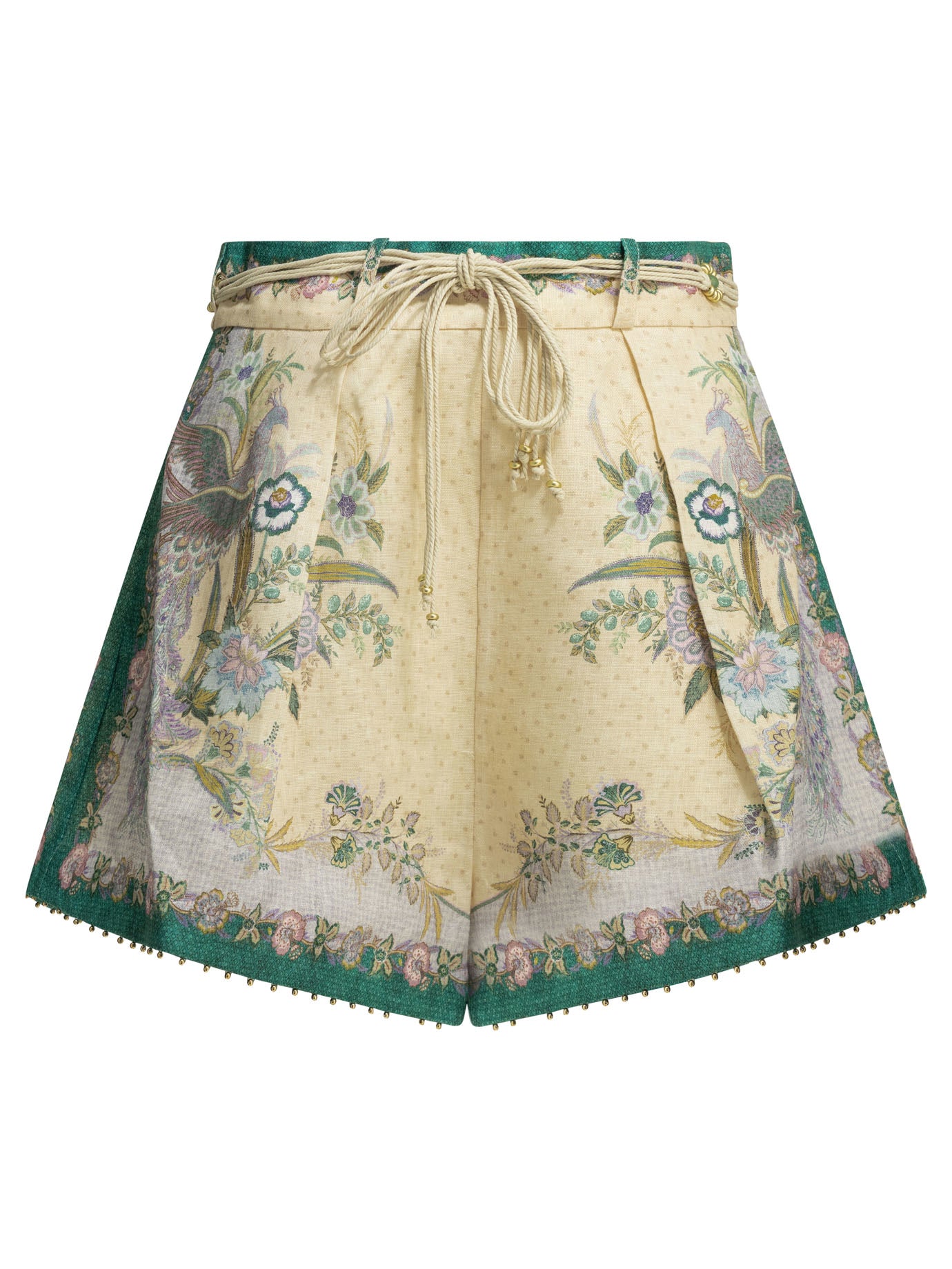 "Indra Tuck" Short with laces Shorts