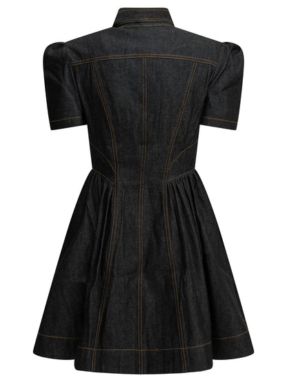 Short denim dress Dresses