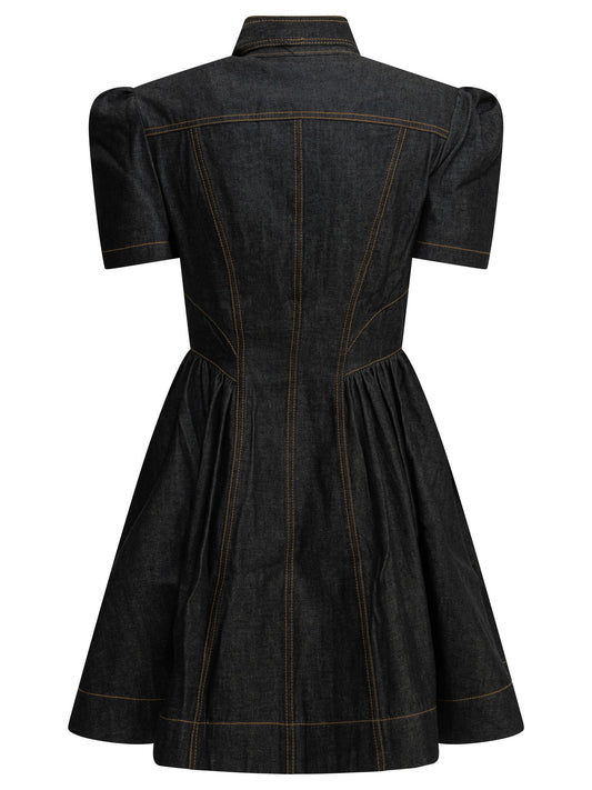 Short denim dress Dresses