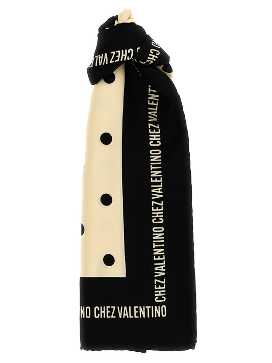 Valentino Garavani 'Chez Valentino' scarf Scarves, foulards