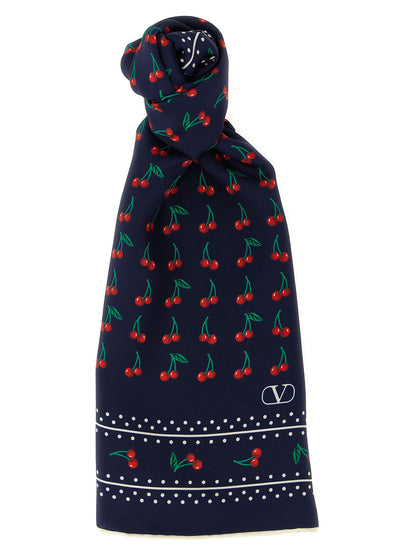 Valentino Garavani 'Cherryfic' scarf Scarves, foulards