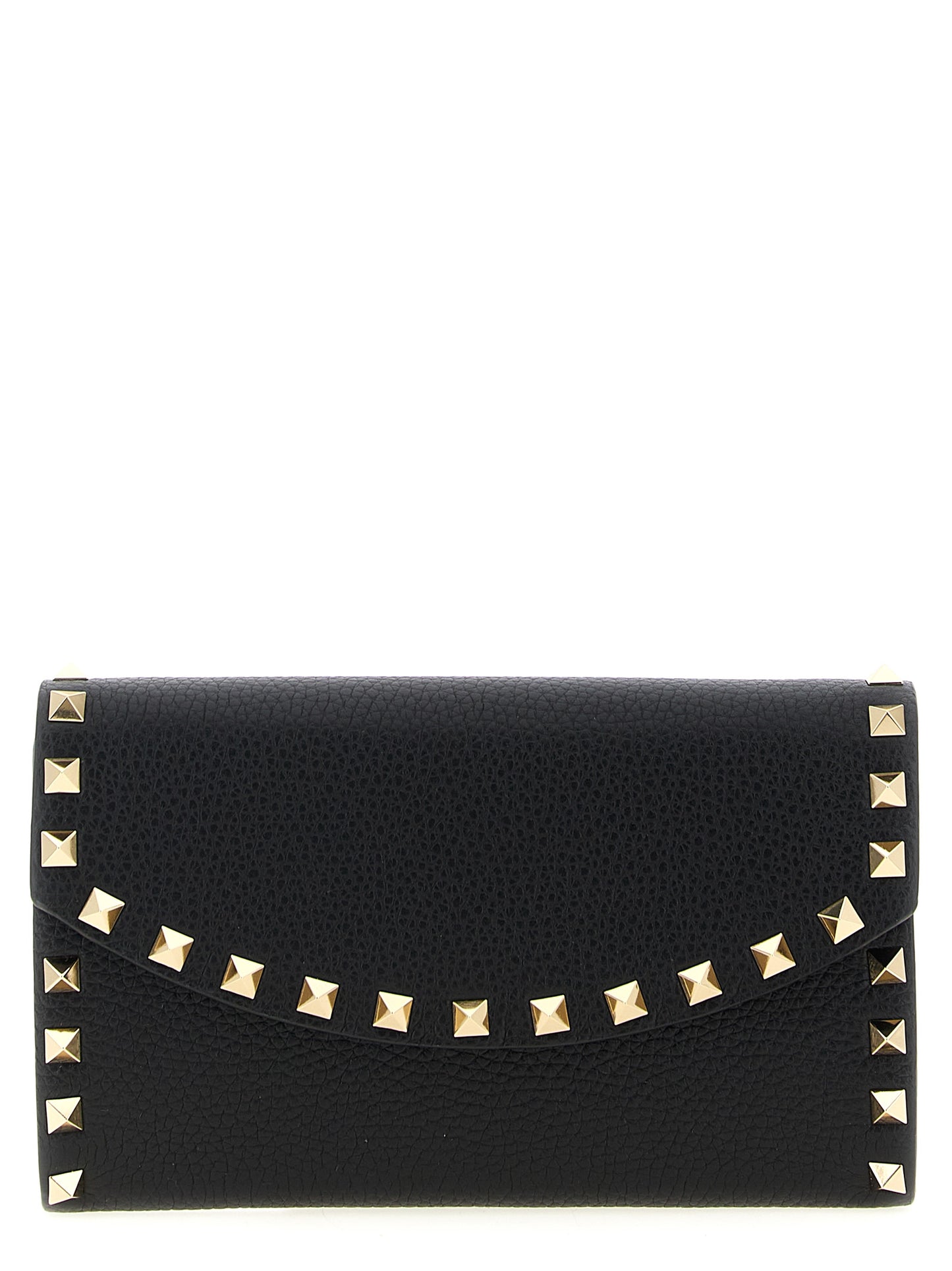 Valentino Garavani 'Rockstud' wallet on chain Wallets, card holders