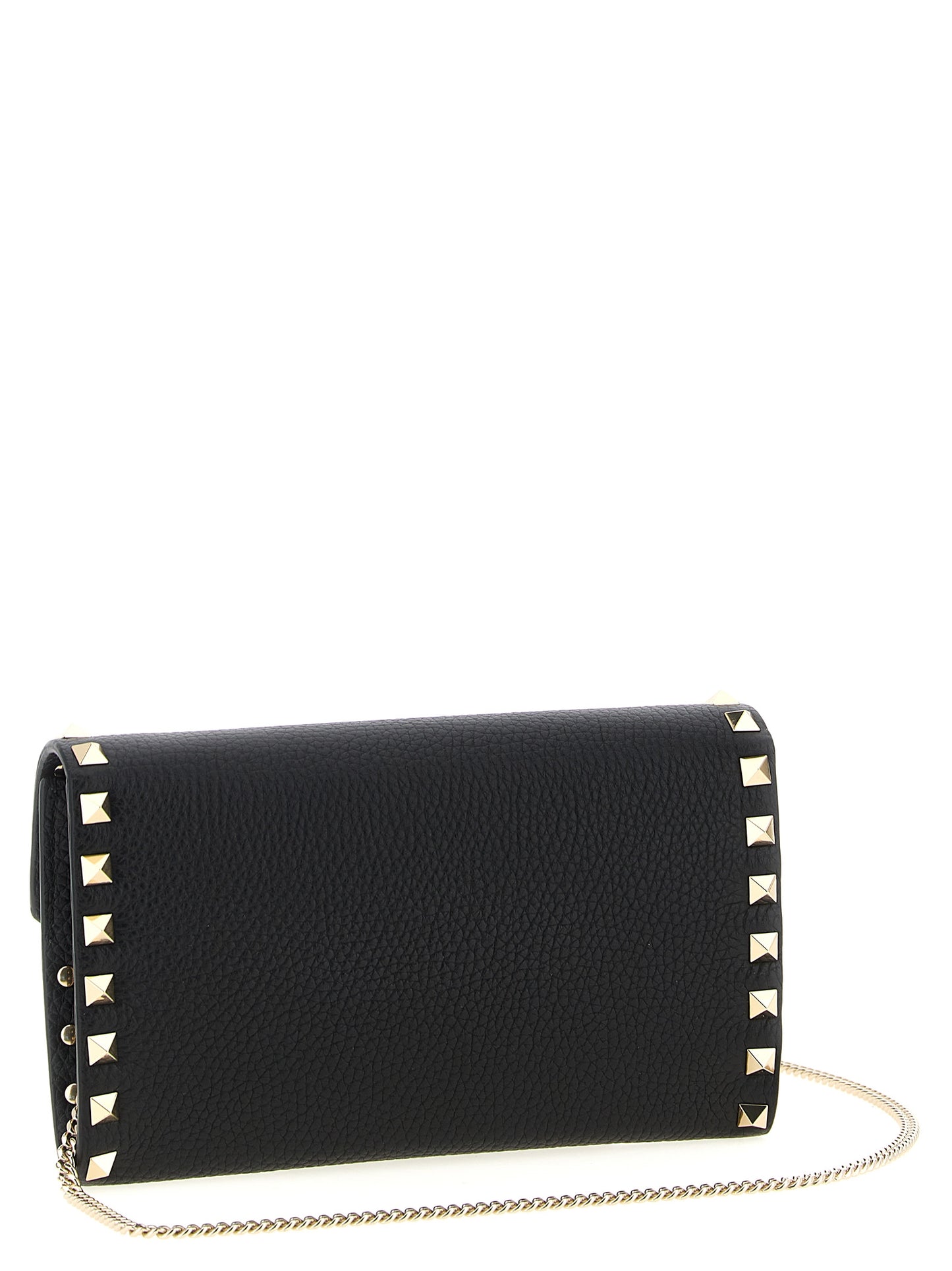 Valentino Garavani 'Rockstud' wallet on chain Wallets, card holders
