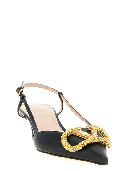 Slingback Valentino Garavani VLogo Signature Pumps