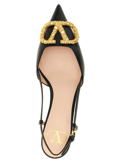 Slingback Valentino Garavani VLogo Signature Pumps