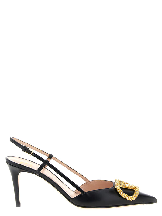 Slingback Valentino Garavani VLogo Signature Pumps