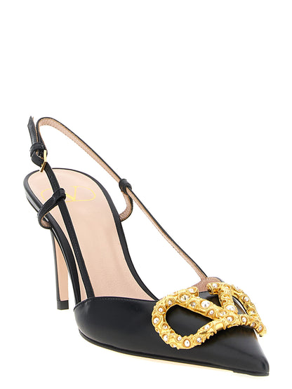 Slingback Valentino Garavani VLogo Signature Pumps