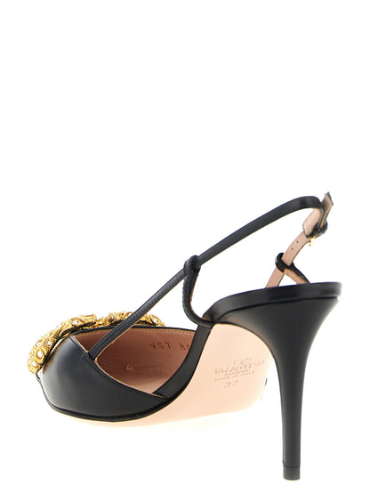 Slingback Valentino Garavani VLogo Signature Pumps