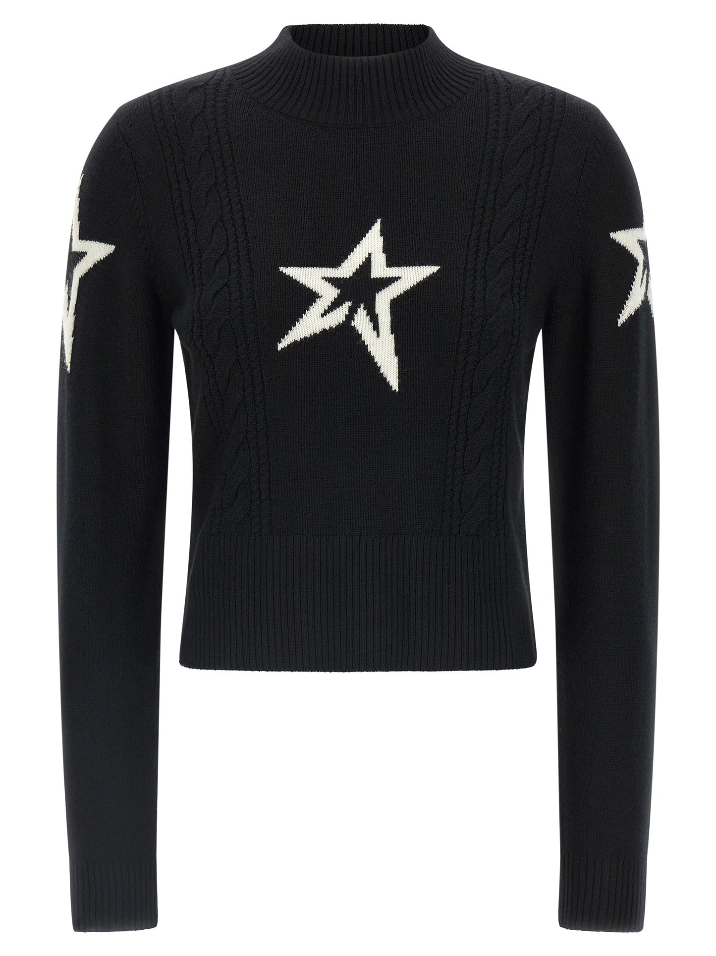'Cable Underwear’ turtleneck sweater Sweater, cardigans