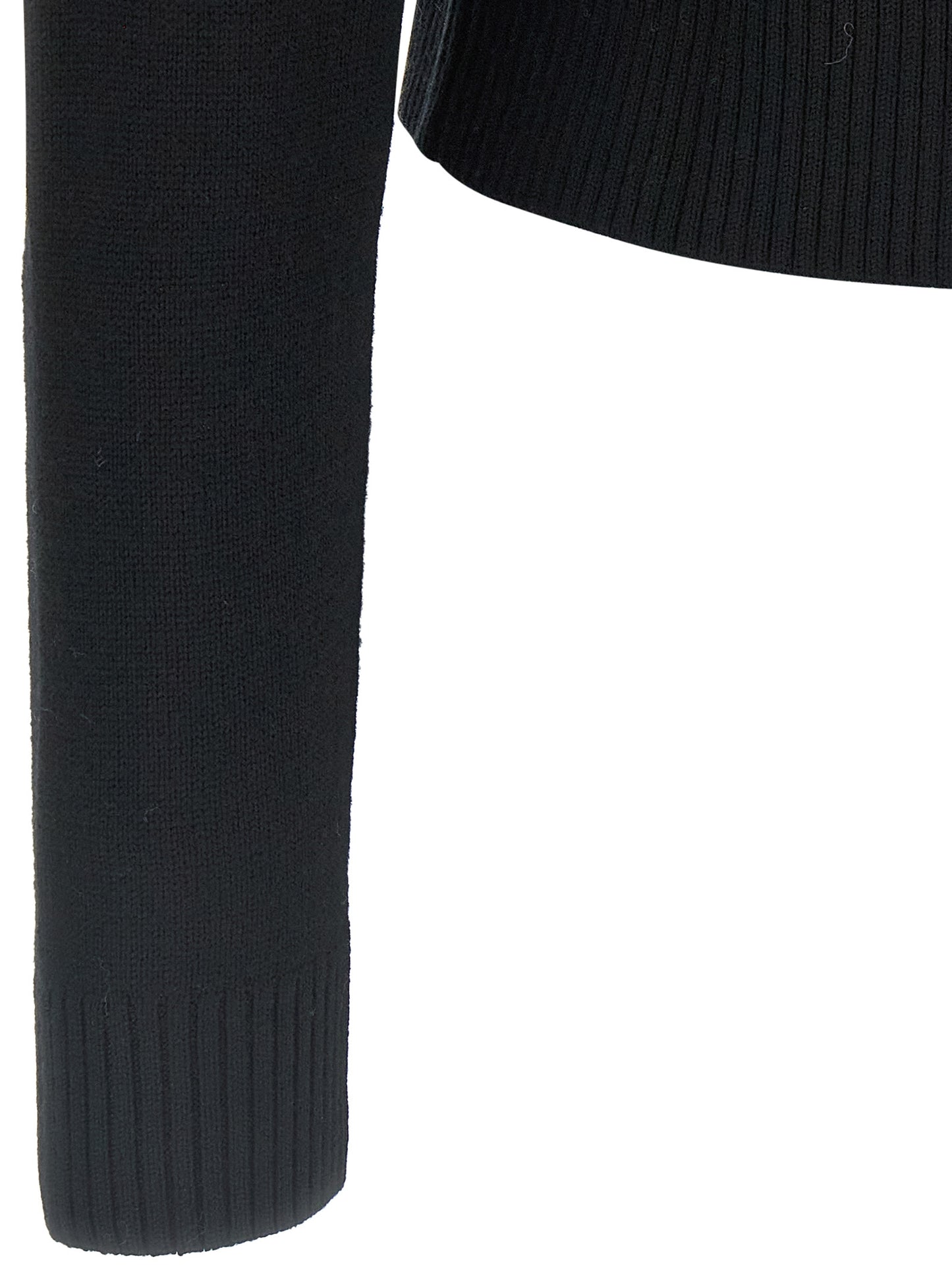 'Cable Underwear’ turtleneck sweater Sweater, cardigans