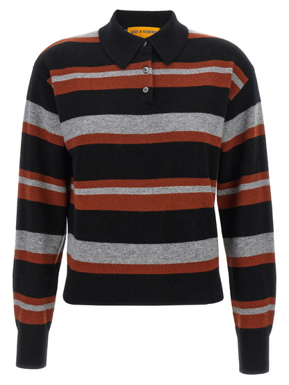 'Collegiate Stripe' polo shirt Polo