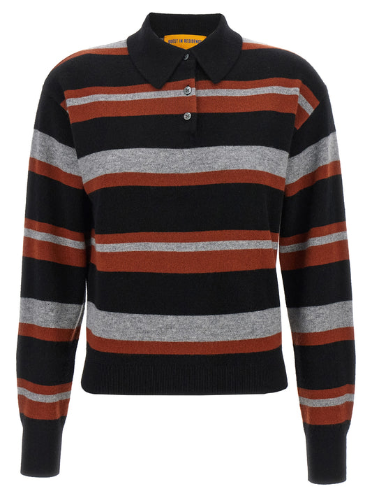 'Collegiate Stripe' polo shirt Polo