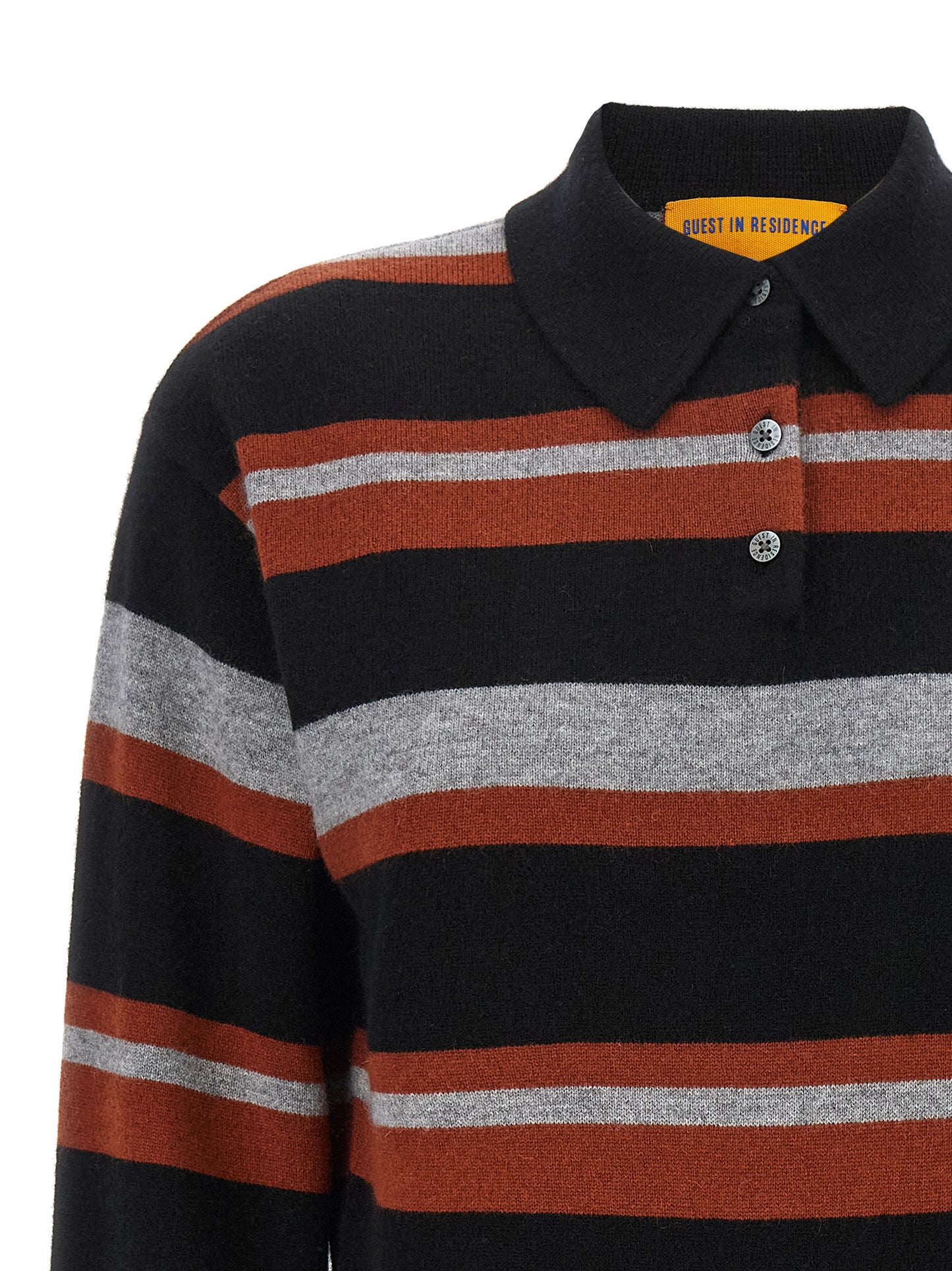 'Collegiate Stripe' polo shirt Polo