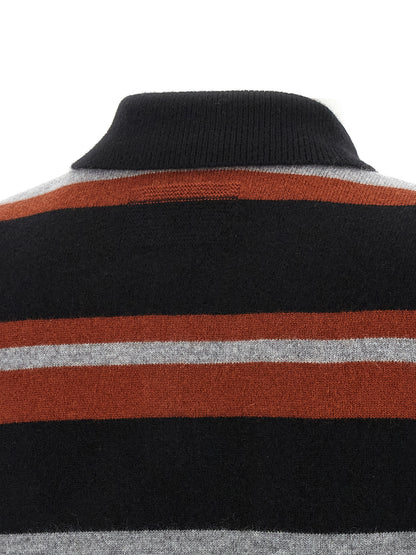 'Collegiate Stripe' polo shirt Polo