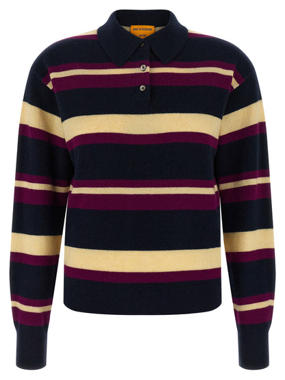 'Collegiate Stripe' polo shirt Polo
