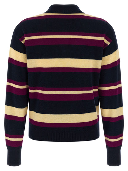 'Collegiate Stripe' polo shirt Polo