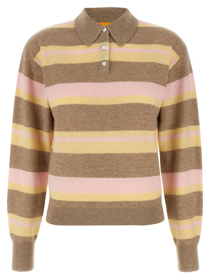 'Collegiate Stripe' polo shirt Polo