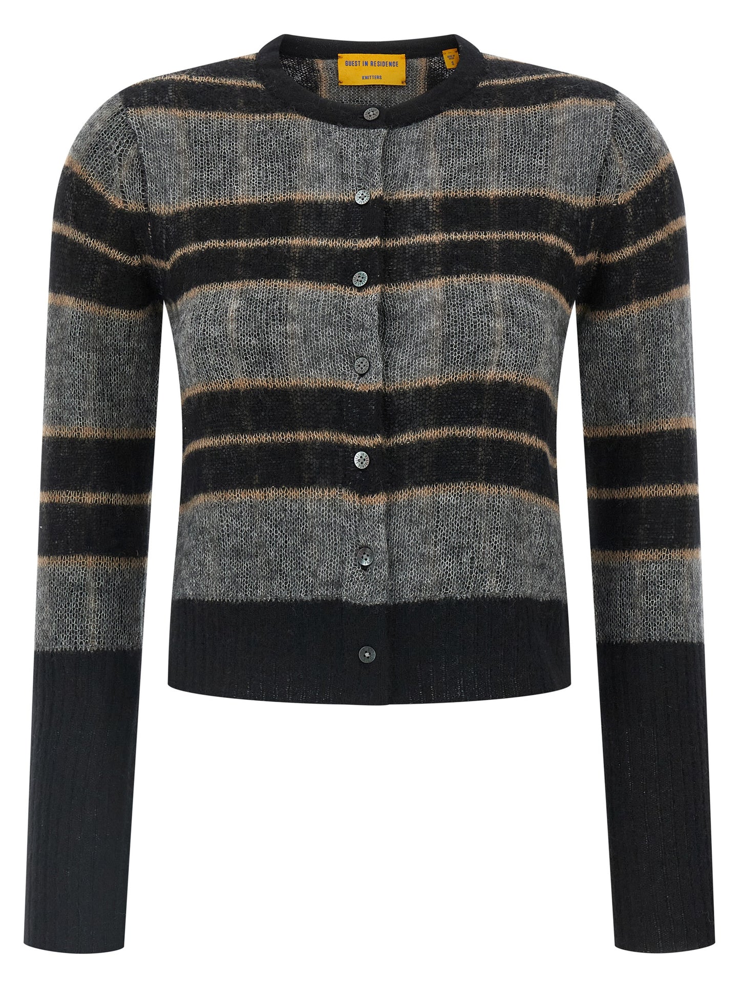 'Shadow Plaid' cardigan Sweater, cardigans