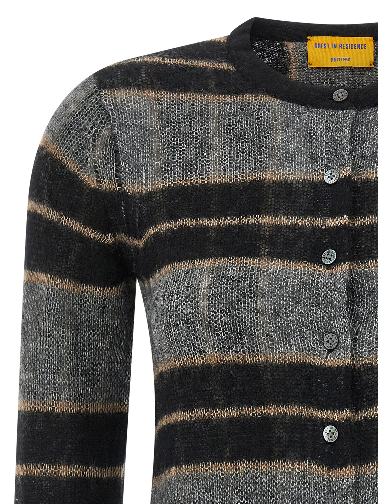 'Shadow Plaid' cardigan Sweater, cardigans