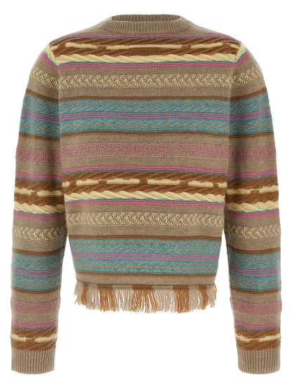 'Western Stripe' sweater Sweater, cardigans