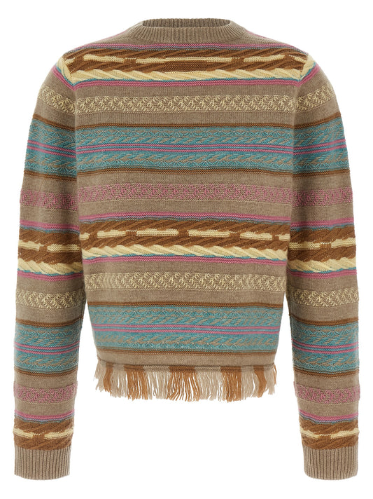 'Western Stripe' sweater Sweater, cardigans