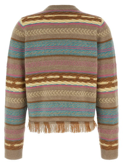 'Western Stripe' sweater Sweater, cardigans