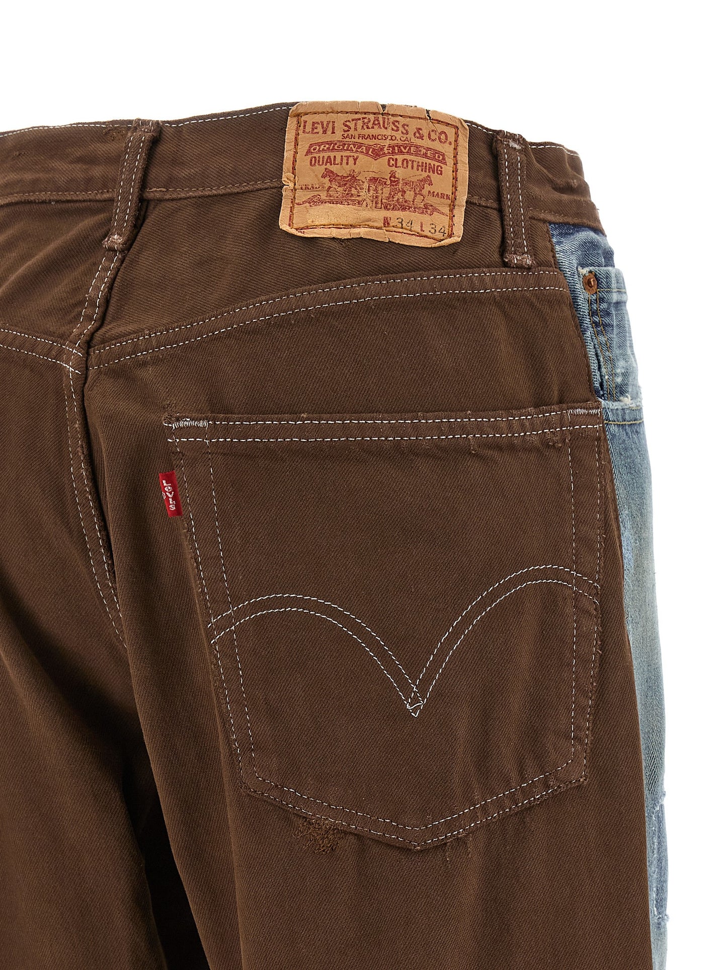 'Vintage Straight Rework Halfsie' jeans Jeans