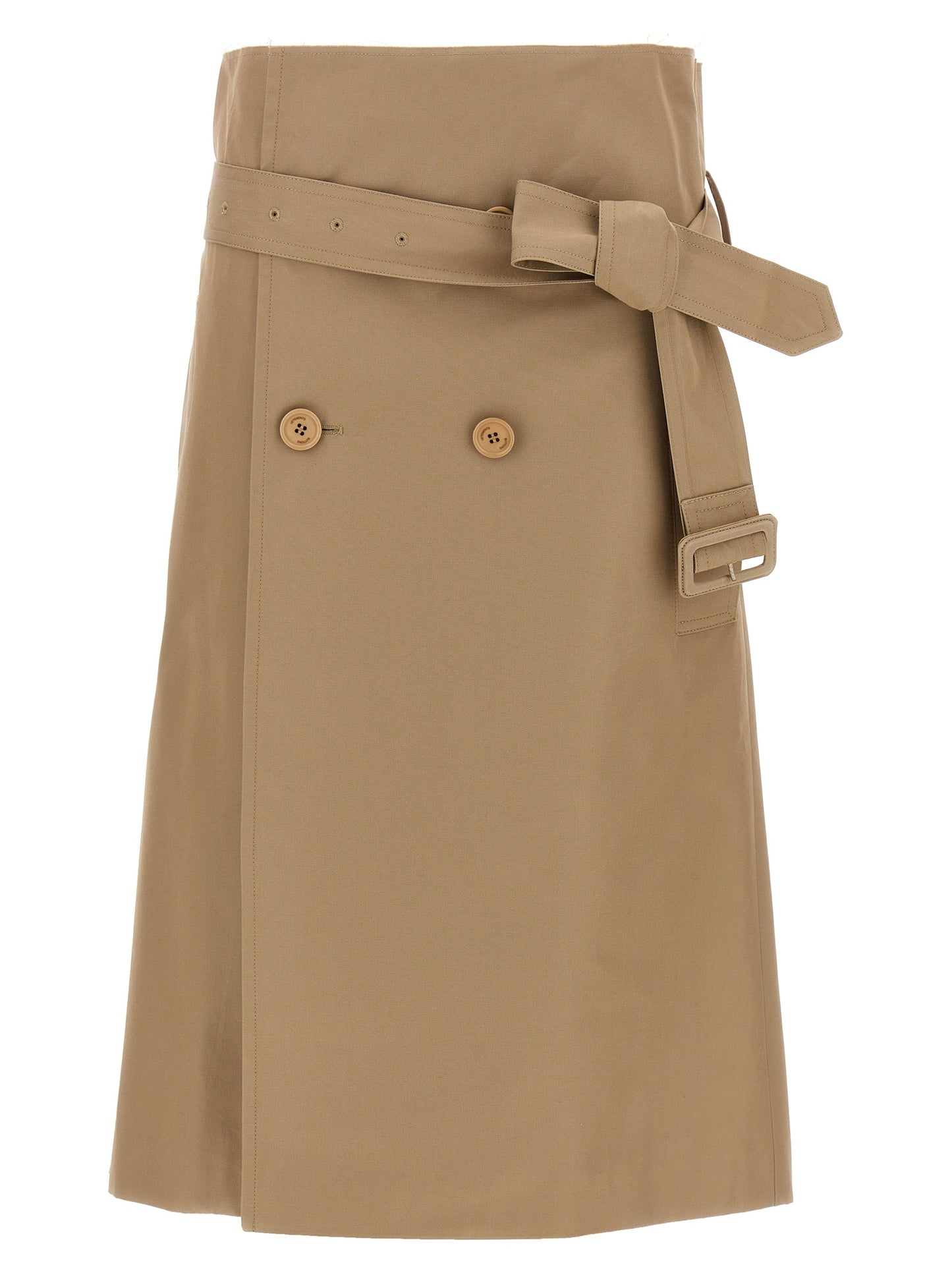 'Deconstructed Trenchcoat' skirt Skirts