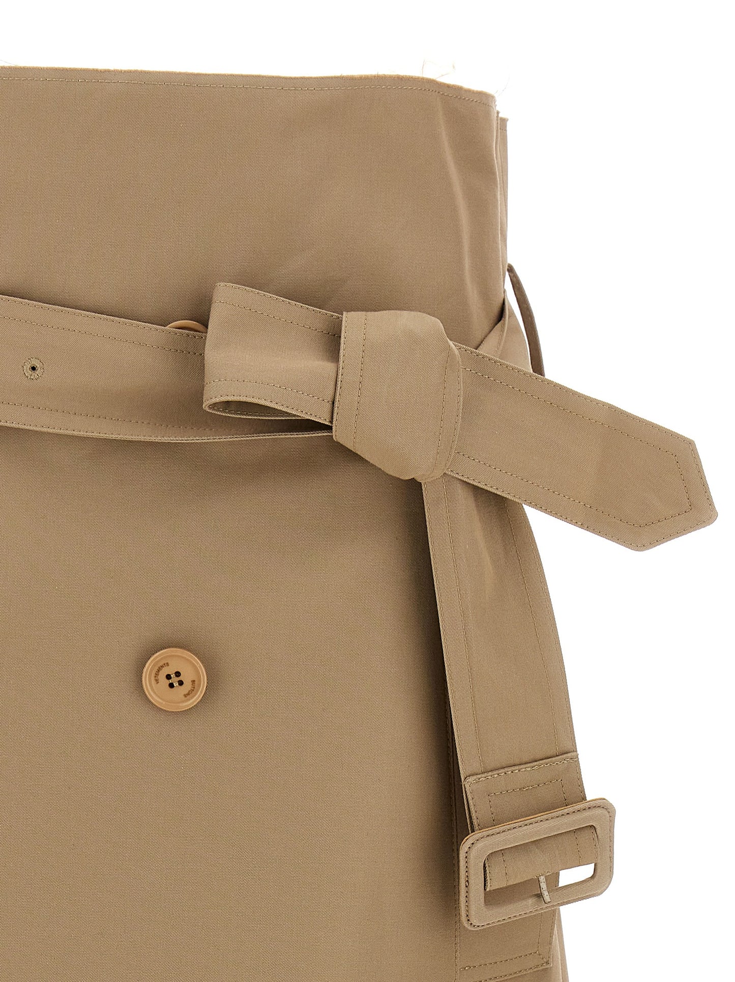 'Deconstructed Trenchcoat' skirt Skirts