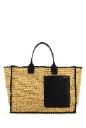 Valextra Borsa tote soft rafia crochet grande