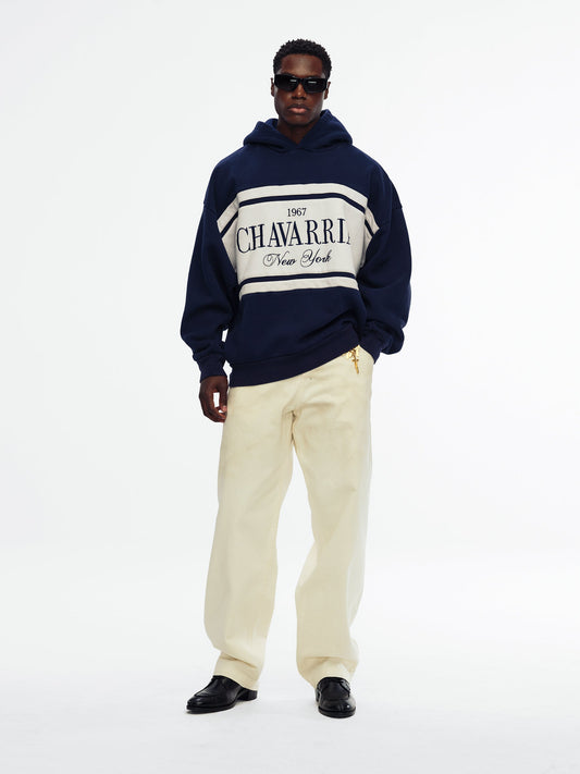 Willy Chavarria Chavarria stripe - gilroy hoodie