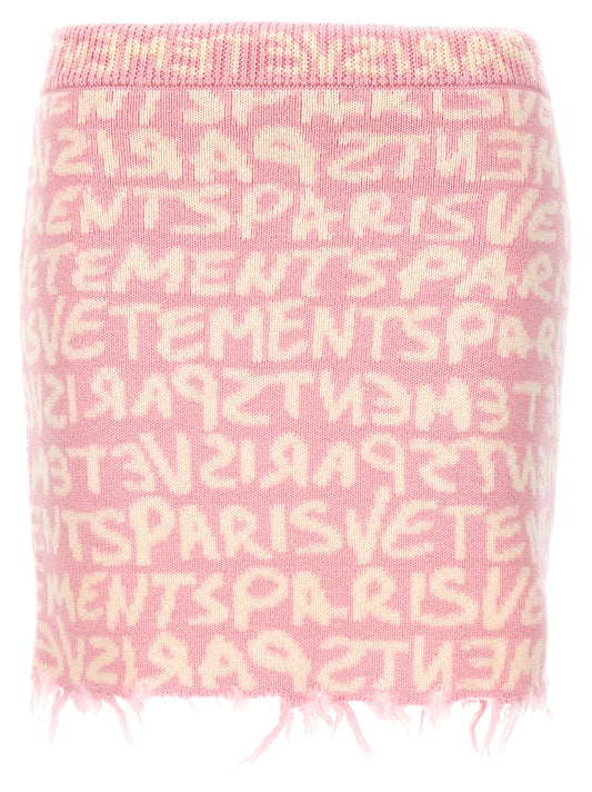 'Graffiti Monogram' skirt  Skirts