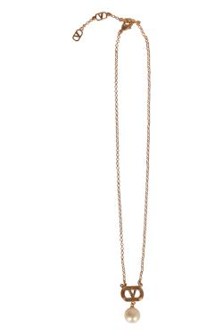 Valentino Garavani Collana Ovalette In Metal