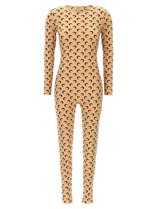 'Moon Printed' catsuit Jumpsuits