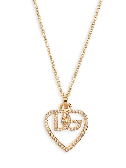 Strass logo necklace Jewelry