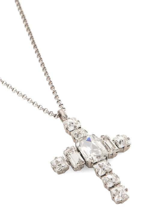 Rhinestone cross necklace Jewelry