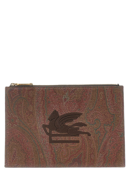 Medium 'Paisley' clutch bag Clutch