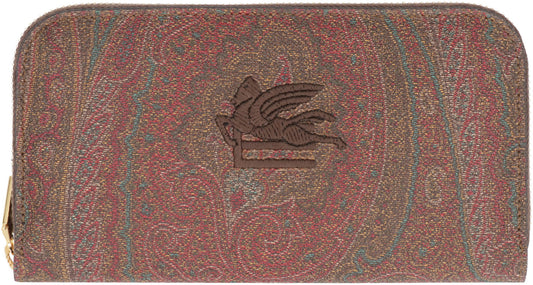 Etro Coated canvas wallet