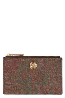 Etro Fabric cardholder Paisley