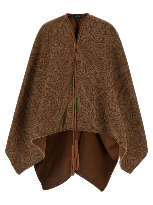 Paisley pattern cape Capes