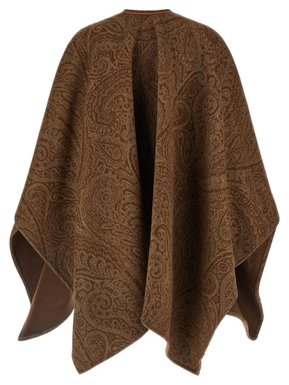 Paisley pattern cape Capes