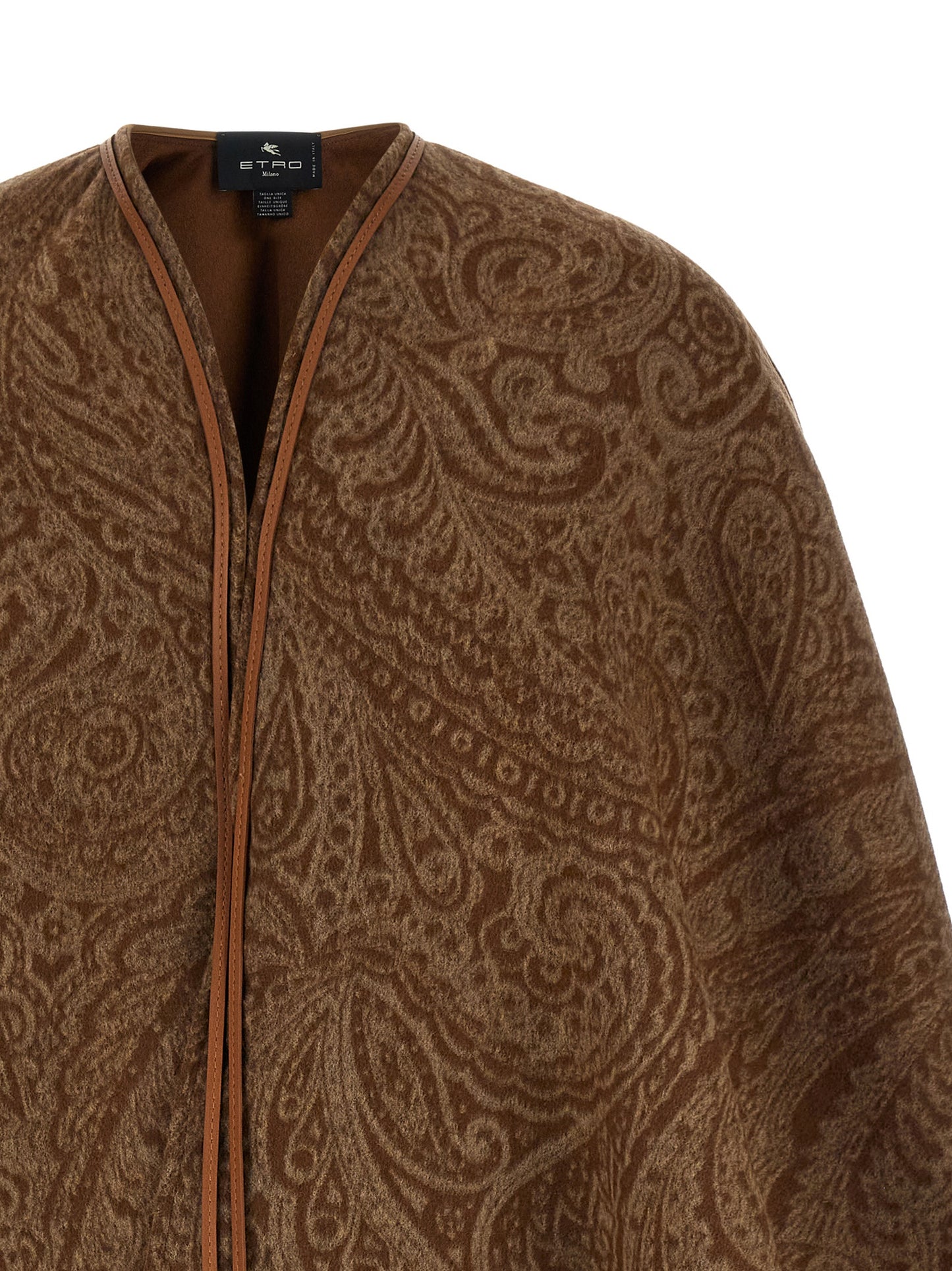 Paisley pattern cape Capes