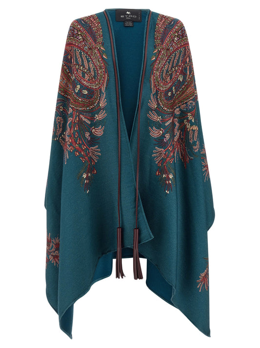 Floral paisley cape Capes
