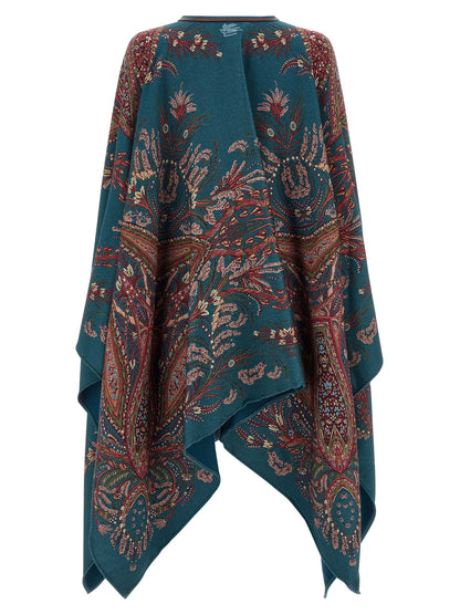 Floral paisley cape Capes
