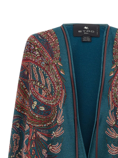 Floral paisley cape Capes