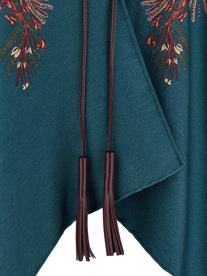 Floral paisley cape Capes